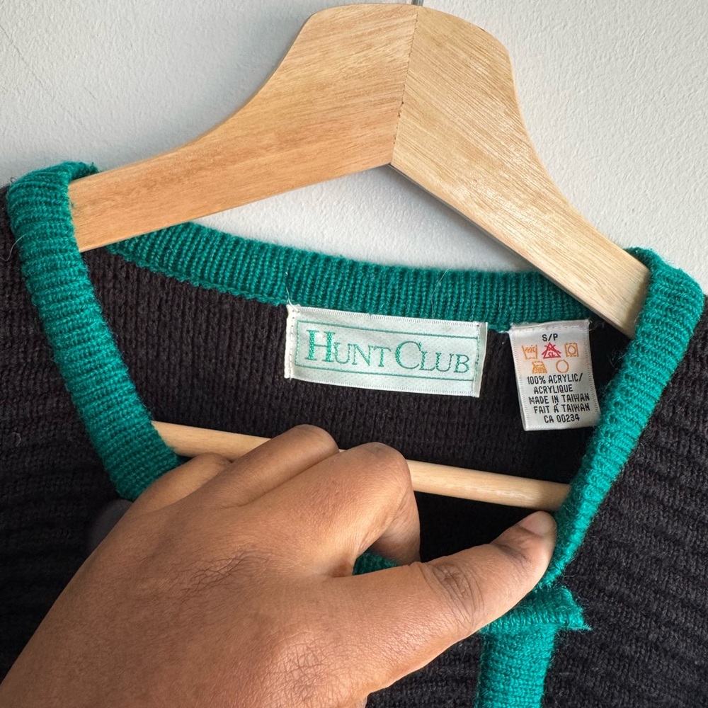 Hunt Club Colorblock Cardigan - Picture 3 of 5